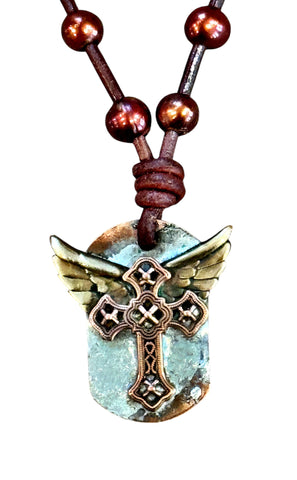 Guardian Cross Necklace