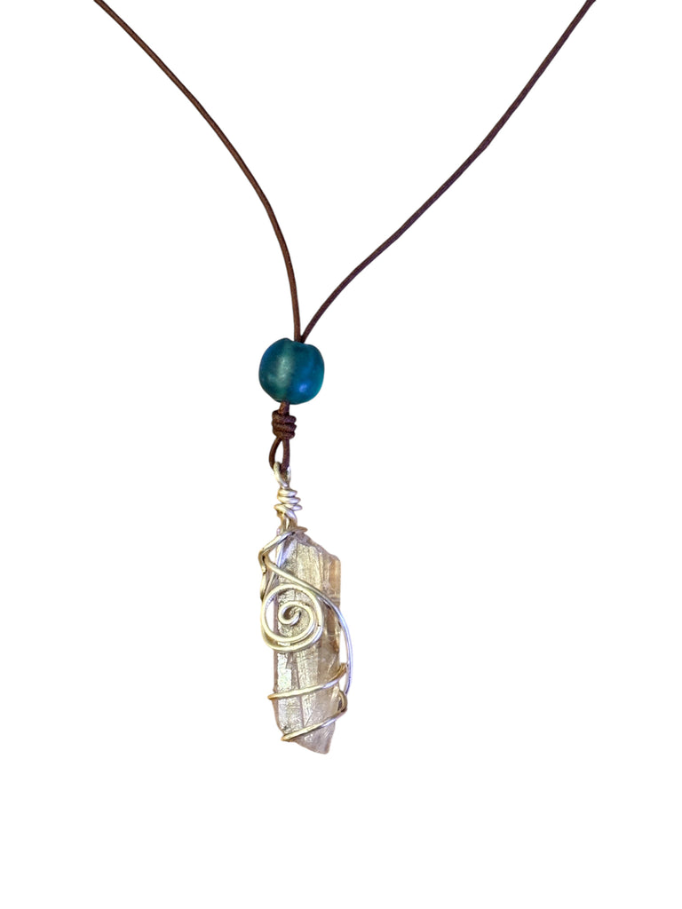 Ocean Serenity Necklace in Teal | Allison Craft Designs