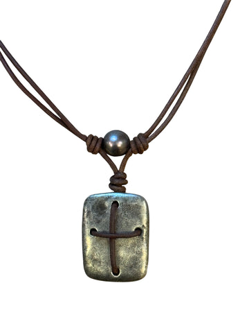 Iron Cross Necklace | Allison Craft Designs