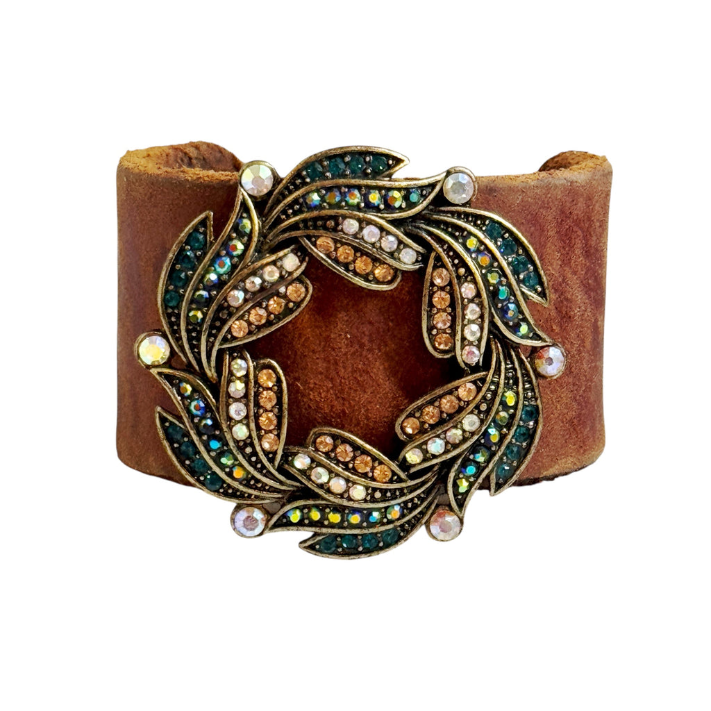 Enchanted Laurel Cuff | Allison Craft Designs