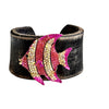 Pink Tropic Fish Cuff