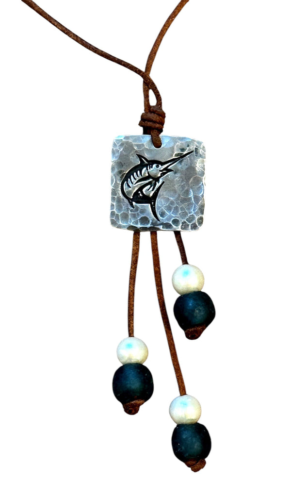 Marlin Tides Necklace | Allison Craft Designs