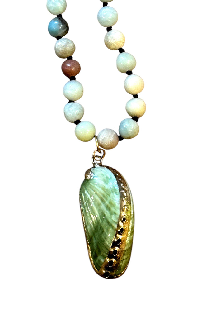 Amazonite Wonders Necklace | Allison Craft Designs